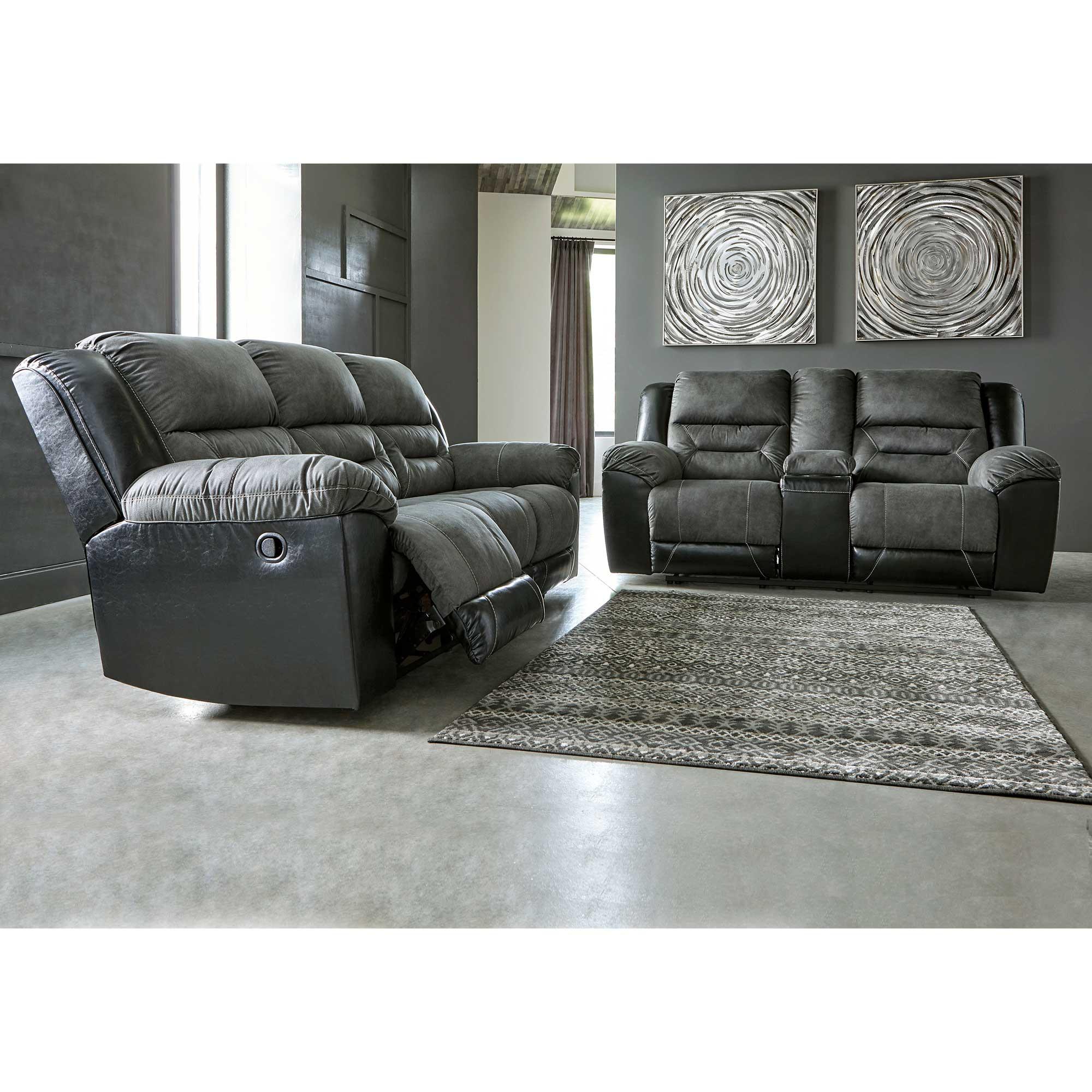 Slate reclining sofa new arrivals